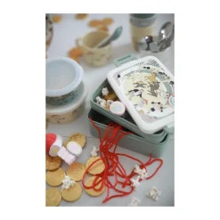 Rätt Start Recipientes Para Alimentos<Fiambrera Pippi Cirkus 8x18,5 cm, -blanco Verde