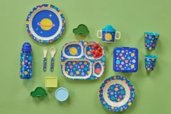 RICE Recipientes Para Alimentos<Fiambrera 13,5x14 cm, Galaxy Azul