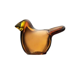 Iittala Figuras De Cristal|Decoración De Pascua<Figura Birds by Toikka mosquero, cobre-limón Naranja