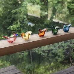 Iittala Figuras De Cristal|Decoración De Pascua<Figura Birds by Toikka mosquero, cobre-limón Naranja