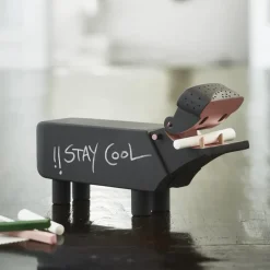 Kay Bojesen Denmark Figura Hipopótamo, Negro Clearance