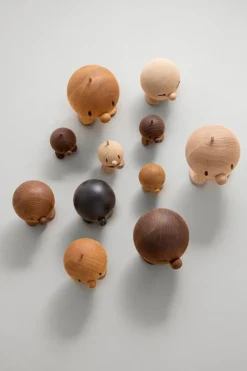 Hoptimist Figuras Decorativas De Madera<Figura Bumble S, Smoked oak Marrón