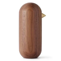 Normann Copenhagen Figura Little Bird nogal, 13,5 cm Marrón Outlet