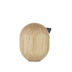 Normann Copenhagen Figuras Decorativas De Madera<Figura Little Bird, roble, 4,5 cm Beige