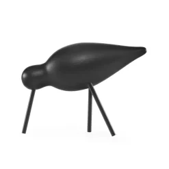 Normann Copenhagen Figuras Decorativas De Madera<Figura Shorebird, , mediano Negro