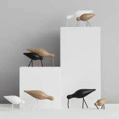 Normann Copenhagen Figuras Decorativas De Madera<Figura Shorebird, , mediano Negro