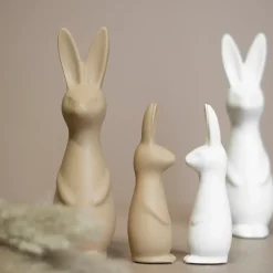 DBKD Decoración De Pascua<Figura Swedish rabbit large, White Blanco