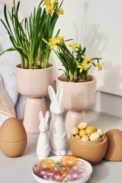 DBKD Decoración De Pascua<Figura Swedish rabbit large, White Blanco