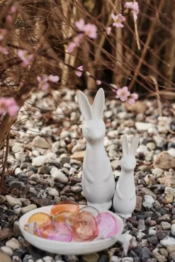 DBKD Decoración De Pascua<Figura Swedish rabbit large, White Blanco
