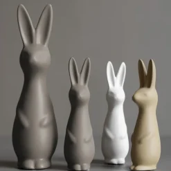 DBKD Decoración De Pascua<Figura Swedish rabbit large, Dust Gris