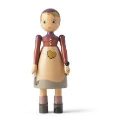 Kay Bojesen Denmark Figura The Little Match Girl, Haya Marrón Hot