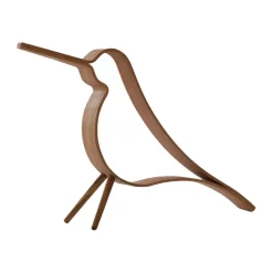 Cooee Design Figura Woody Bird grande, Roble Marrón Sale