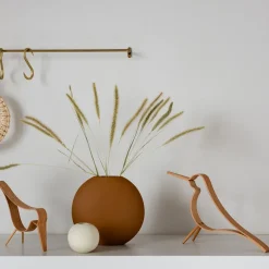 Cooee Design Figura Woody Bird grande, Roble Marrón Sale
