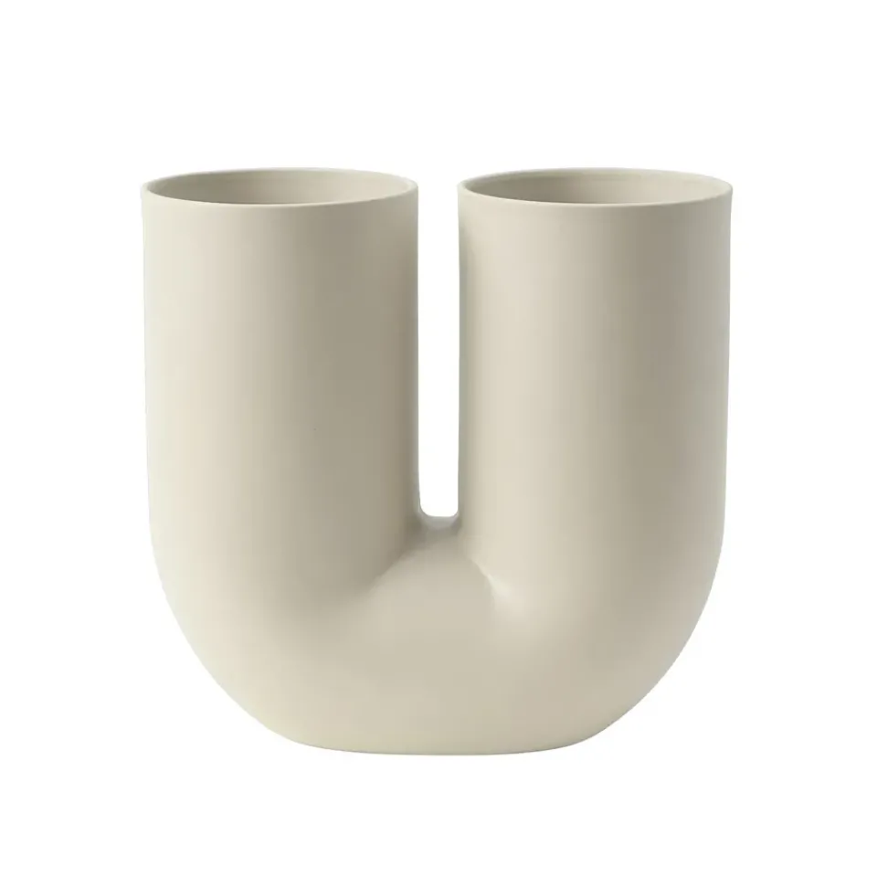 Muuto Jarrones<Florero Kink 26 cm, Sand Beige