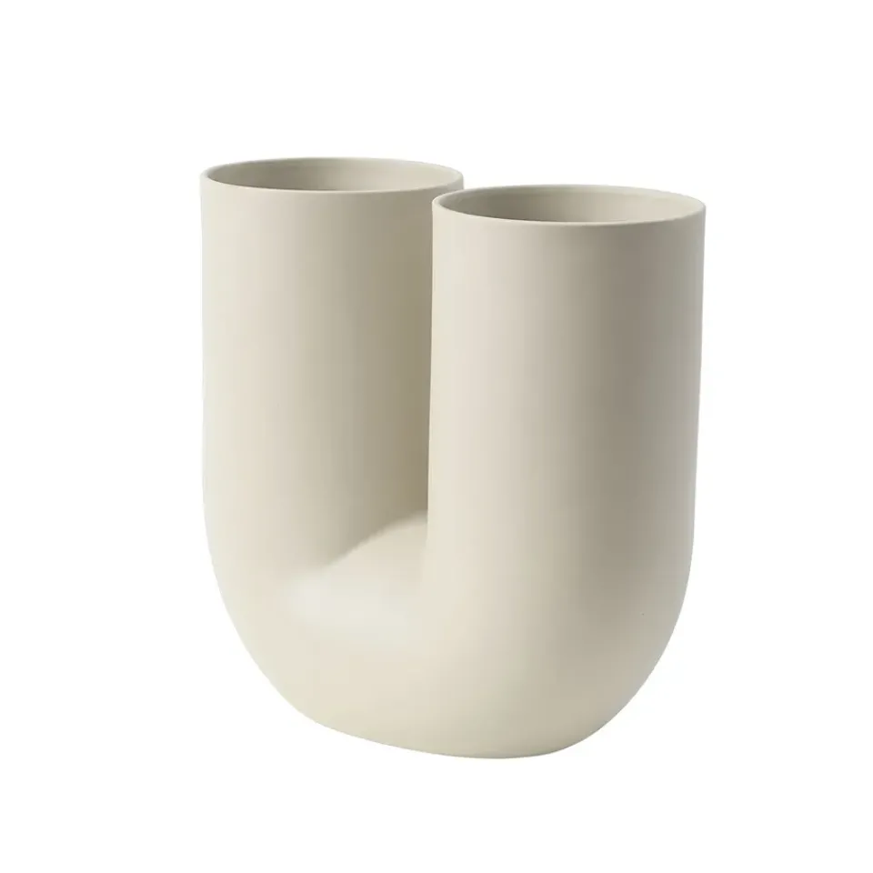 Muuto Jarrones<Florero Kink 26 cm, Sand Beige