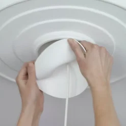CableCup Florón para lámpara de techo , Blanco Outlet