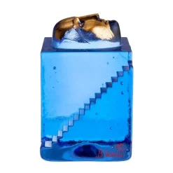 Kosta Boda Figuras De Cristal|Esculturas Y Figuras De Porcelana<Fortress Man BV AC-25, Azul