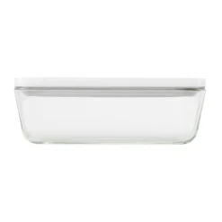 Zwilling Fresh & save fiambrera al vacío rectangular 2 L, Vidrio borosilicatado Gris New