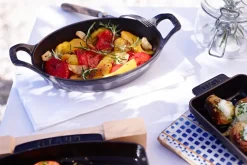 STAUB Fuente de horno oval de hierro fundido 15 cm, grafito Gris Online