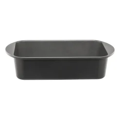 Heirol Fuente de horno con placa de inducción y tapa, 22x33 cm Negro Clearance