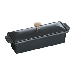 STAUB Fuente de horno Terrine de hierro fundido , 30x11 cm Negro Clearance