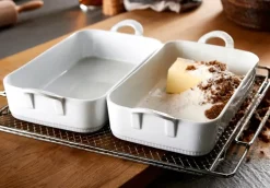 Pillivuyt Fuentes De Horno<Fuente de horno Toulouse , 18x31 cm Blanco