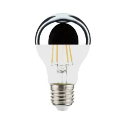 Airam Fuente de luz LED Top Mir E27, /plata, 2700K 680lme 7W Transparente Discount