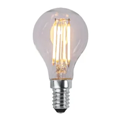Scandi Essentials Fuente de luz regulable Lit E14 250lm LED filament, , 2100K Transparente Hot