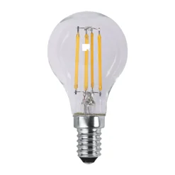 Scandi Essentials Fuente de luz regulable Lit E14 250lm LED filament, , 3000K Transparente