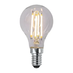 Scandi Essentials Fuente de luz regulable Lit E14 250lm LED filament, , 3000K Transparente