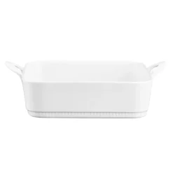 Pillivuyt Fuentes De Horno<Fuente de servir con asas Toulouse rectangular, mediana Blanco