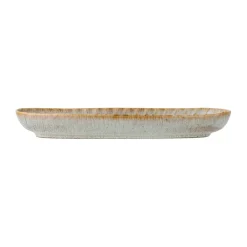 Bloomingville Bandejas Y Fuentes De Servir<Fuente de servir Fleur 12x37,5 cm, Natural BeigeVerde