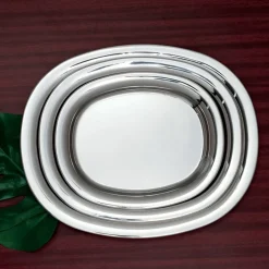 Alessi Bandejas Y Fuentes De Servir<Fuente de servir JM13, 42 cm Plateado