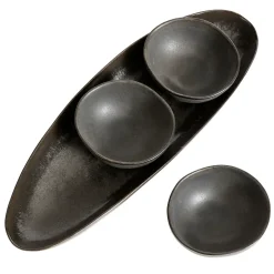 MUUBS Bandejas Y Fuentes De Servir<Fuente de servir Mame 36,5 cm, Kaffe Marrón