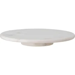 Bloomingville Fuente de servir mármol Ellin Ø35,5 cm, Blanco Discount