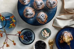 Bitz Platos Para Tarta|Bandejas Y Fuentes De Servir<Fuente para tartas con pie Ø30 cm, oscuro Azul