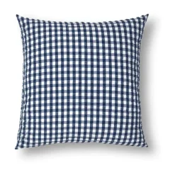 Juna Funda de almohada Bæk&Bølge 50x60 cm, Azul oscuro-blanco AzulBlanco Online
