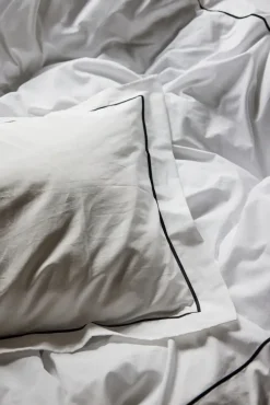 Sagaform Funda de almohada Carl 50x60 cm, Blanco Hot