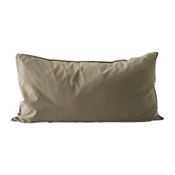 Tell Me More Funda de almohada de algodón , Olive, 50x90 cm Verde Online