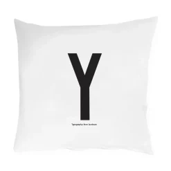 Design Letters Ropa De Cama Infantil<Funda de almohada 60x50 cm, Y NegroBlanco