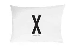 Design Letters Ropa De Cama Infantil|Fundas De Almohada<Funda de almohada 70x50 cm, X Blanco
