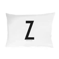 Design Letters Ropa De Cama Infantil<Funda de almohada 70x50 cm, Z Blanco