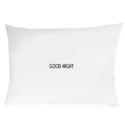 Design Letters Ropa De Cama Infantil<Funda de almohada 70x50 cm, Z Blanco