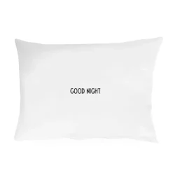 Design Letters Funda de almohada 70x50 cm, S Blanco Discount