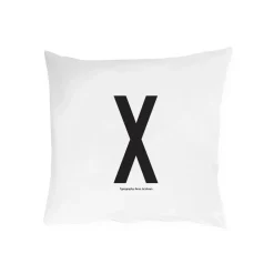 Design Letters Ropa De Cama Infantil<Funda de almohada 63x60 cm, X Blanco