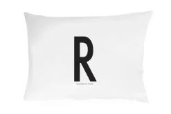 Design Letters Funda de almohada 70x50 cm, R Blanco Sale