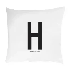 Design Letters Ropa De Cama Infantil<Funda de almohada 60x50 cm, H NegroBlanco
