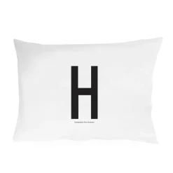 Design Letters Ropa De Cama Infantil<Funda de almohada 70x50 cm, H Blanco