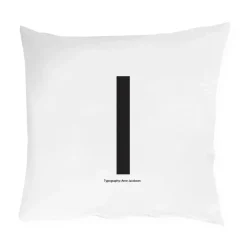 Design Letters Ropa De Cama Infantil|Fundas De Almohada<Funda de almohada 60x50 cm, I NegroBlanco