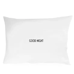 Design Letters Ropa De Cama Infantil|Fundas De Almohada<Funda de almohada 70x50 cm, E Blanco
